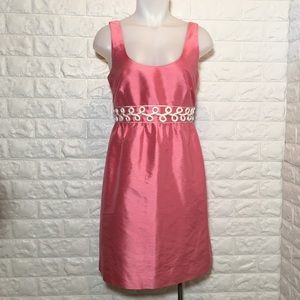 Vineyard Vines Pink Silk Vintage Style Dress